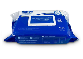 Clinell Antimicrobial Hand Wipes